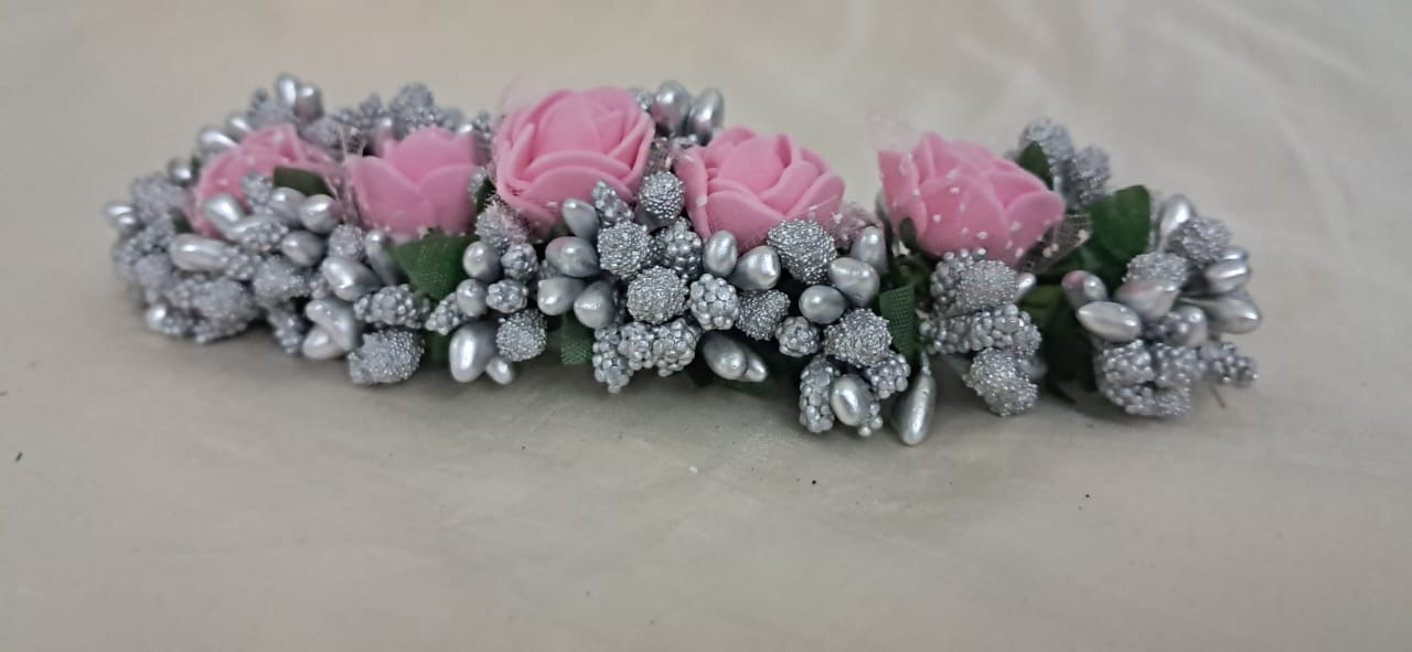 Bridal Artificial Flowers - Pink