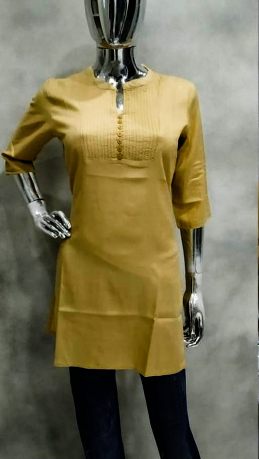 Yellow Kurtis