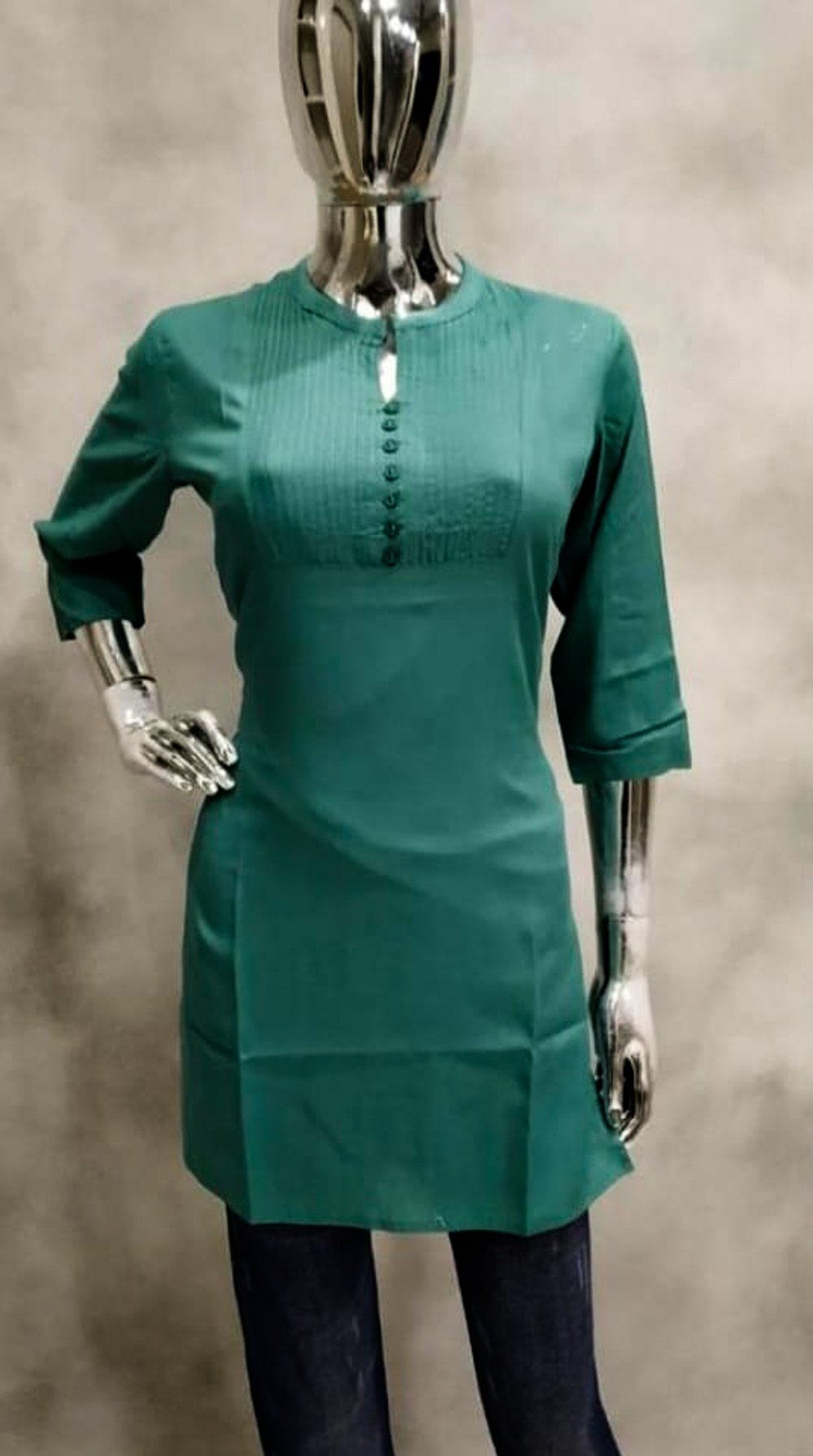 Turquoise Kurtis